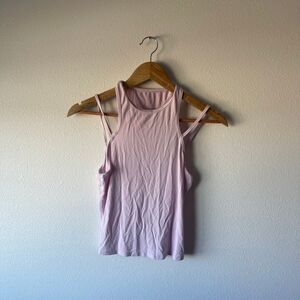 Lululemon‎ Ribbed Knit Strappy Cropped Tank Top